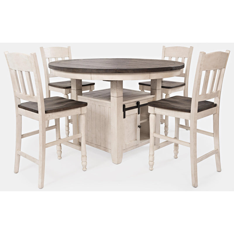 Jofran Round Madison County Dining Table with Pedestal Base 1706-54B/1706-54T IMAGE 7