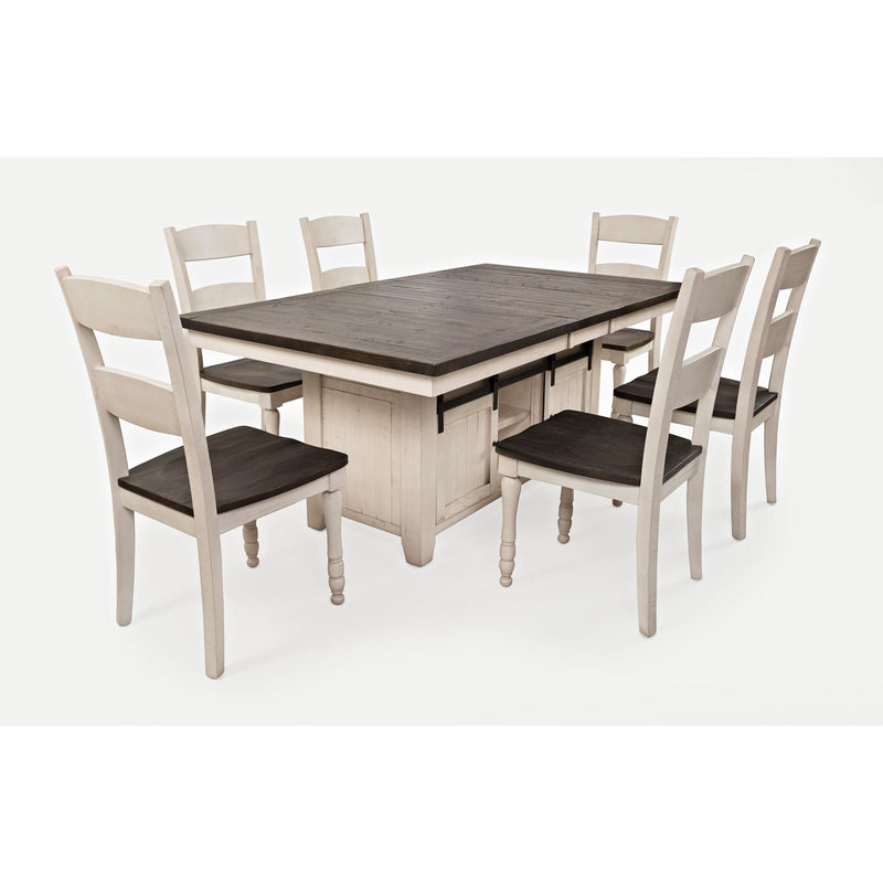 Jofran Madison County Adjustable Height Dining Table with Pedestal Base 1706-72B/1706-72T IMAGE 9