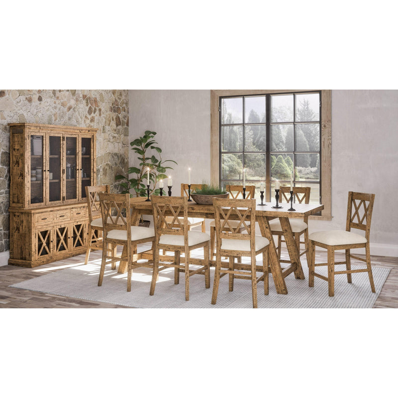 Jofran Telluride Counter Height Dining Table with Trestle Base 1801-127 IMAGE 5