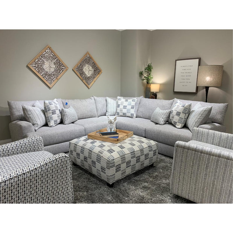 Fusion Furniture Fabric 3 pc Sectional 51-21L-KP/51-15/51-21R-KP IMAGE 2