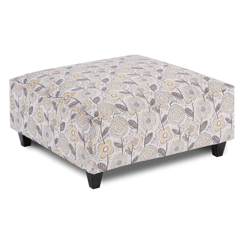 Fusion Furniture Fabric Ottoman 109 DAYFLOWER HAZE IMAGE 1