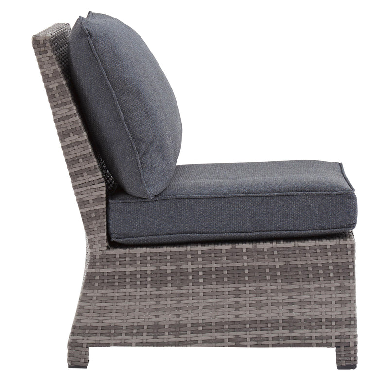 Signature Design by Ashley Salem Beach P440-846 Armless Chair with Cushion IMAGE 3