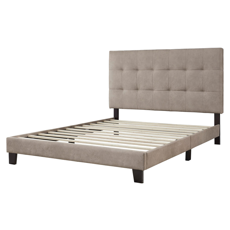 Signature Design by Ashley Adelloni King Upholstered Platform Bed B080-682 IMAGE 4