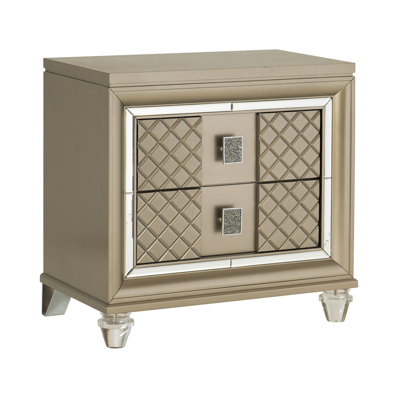 Homelegance Loudon 2-Drawer Nightstand 1515-4 IMAGE 2