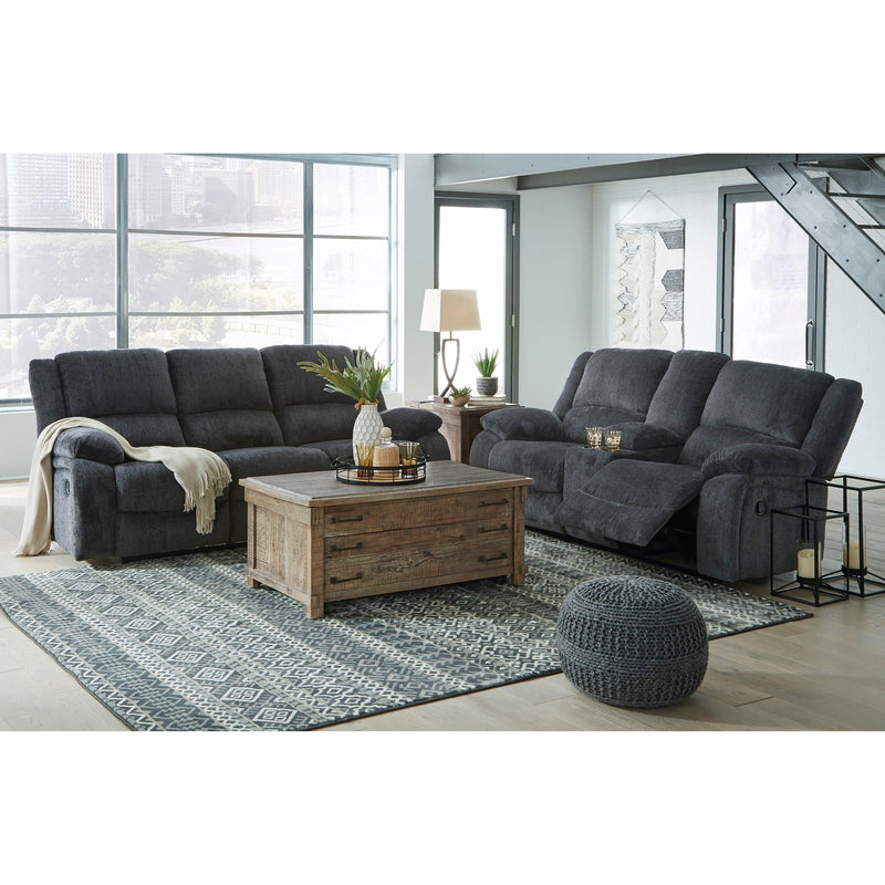 Signature Design by Ashley Draycoll Reclining Fabric Loveseat 7650494 IMAGE 11