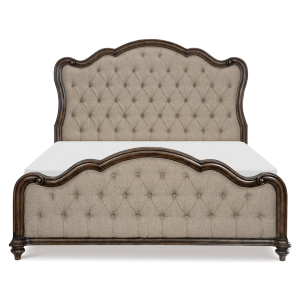 Homelegance Heath Court King Upholstered Panel Bed 1682K-1EK* IMAGE 1