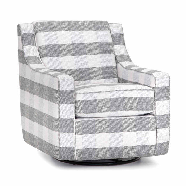 Franklin Darby Swivel Glider Fabric Accent Chair 2184-3972-08 IMAGE 1