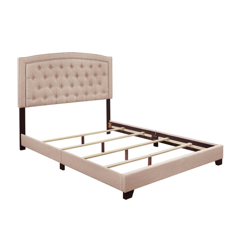 Homelegance King Upholstered Bed SH275KBGE-1 IMAGE 3