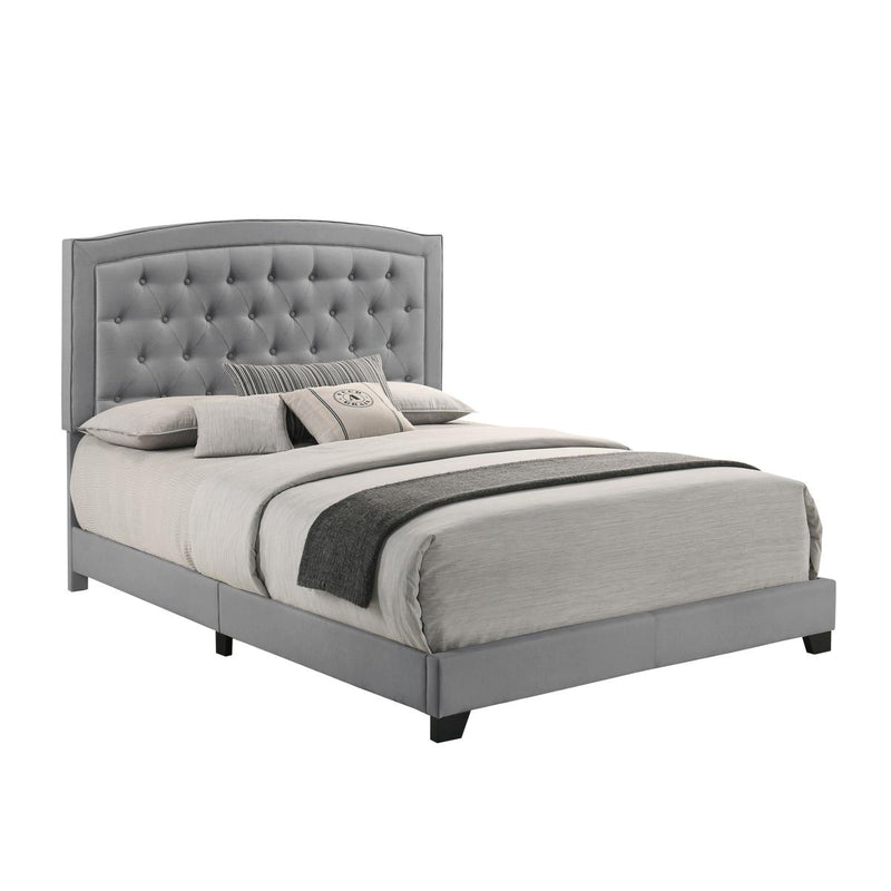 Homelegance King Upholstered Bed SH277KGRY-1 IMAGE 2