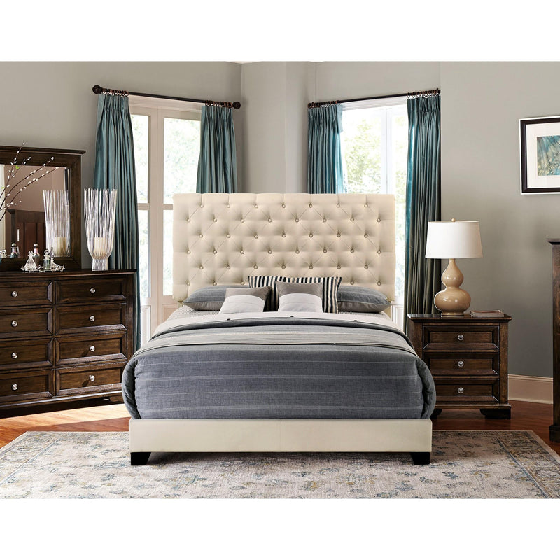Homelegance Queen Upholstered Bed SH278BGE-1 IMAGE 3