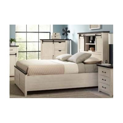 Jofran Madison County Queen Platform Bed 1706B-QRS/1706B-QBDHB/1706B-QPF IMAGE 6