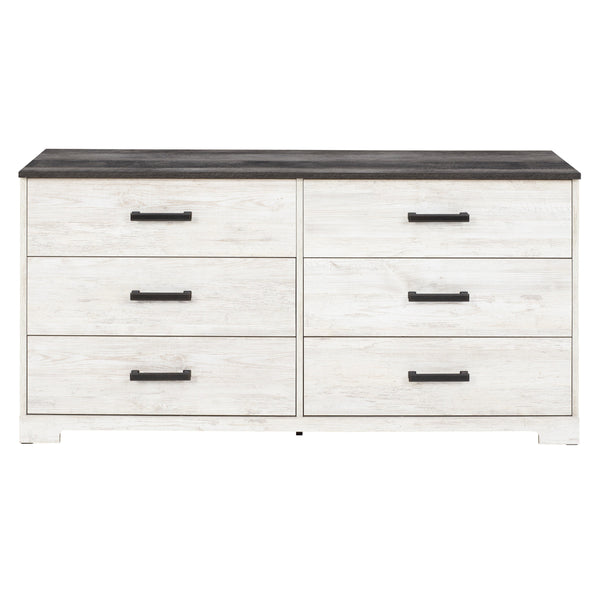 Signature Design by Ashley Shawburn EB4121-131 Six Drawer Dresser IMAGE 1