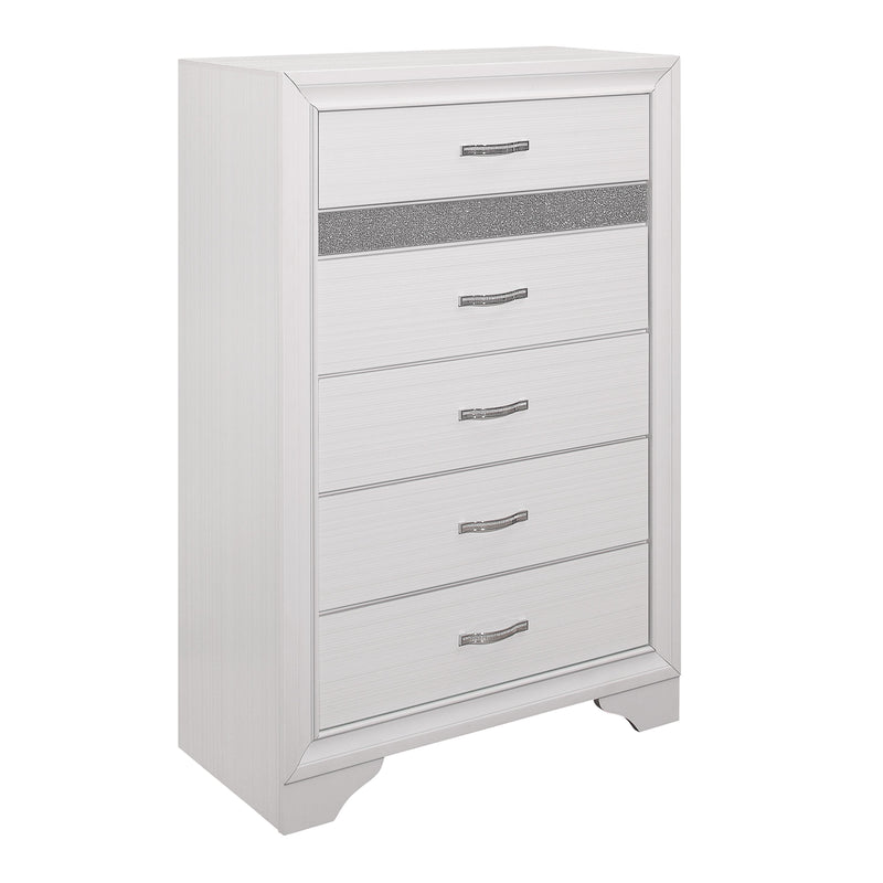 Homelegance Luster 5-Drawer Chest 1505W-9 IMAGE 2