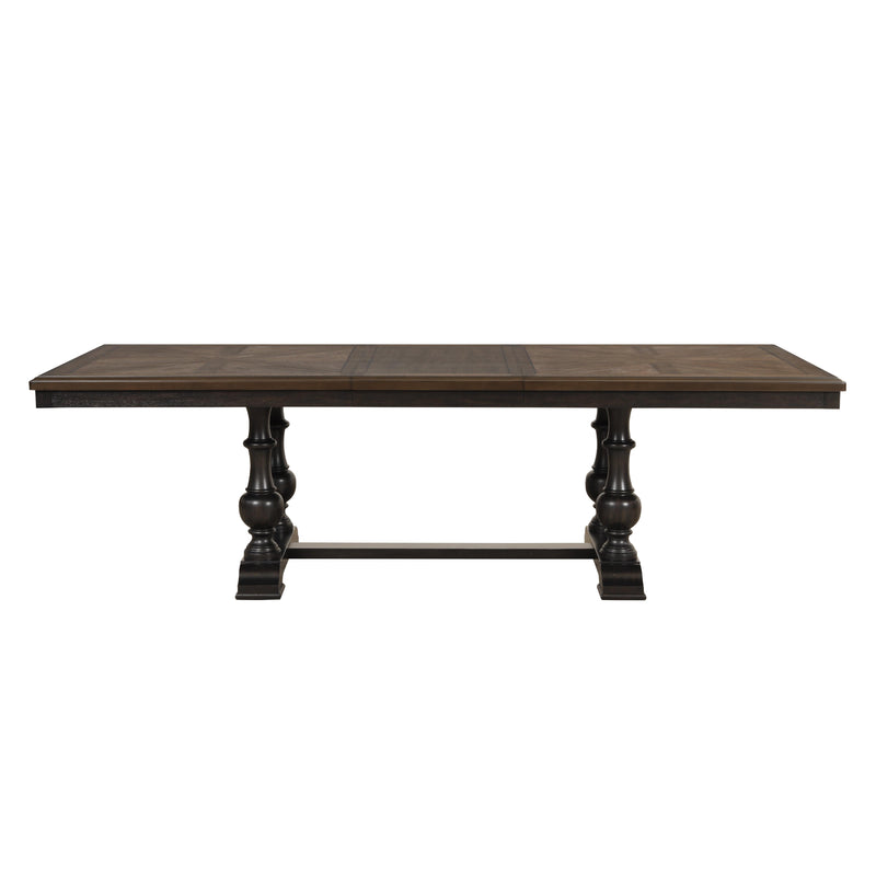 Homelegance Stonington Dining Table with Trestle Base 5703-104* IMAGE 1