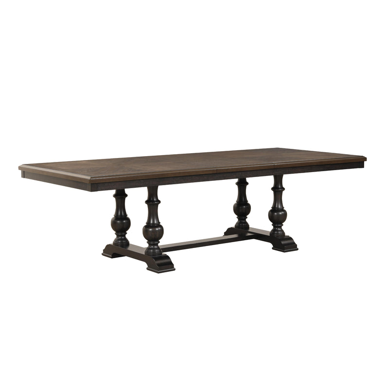 Homelegance Stonington Dining Table with Trestle Base 5703-104* IMAGE 2