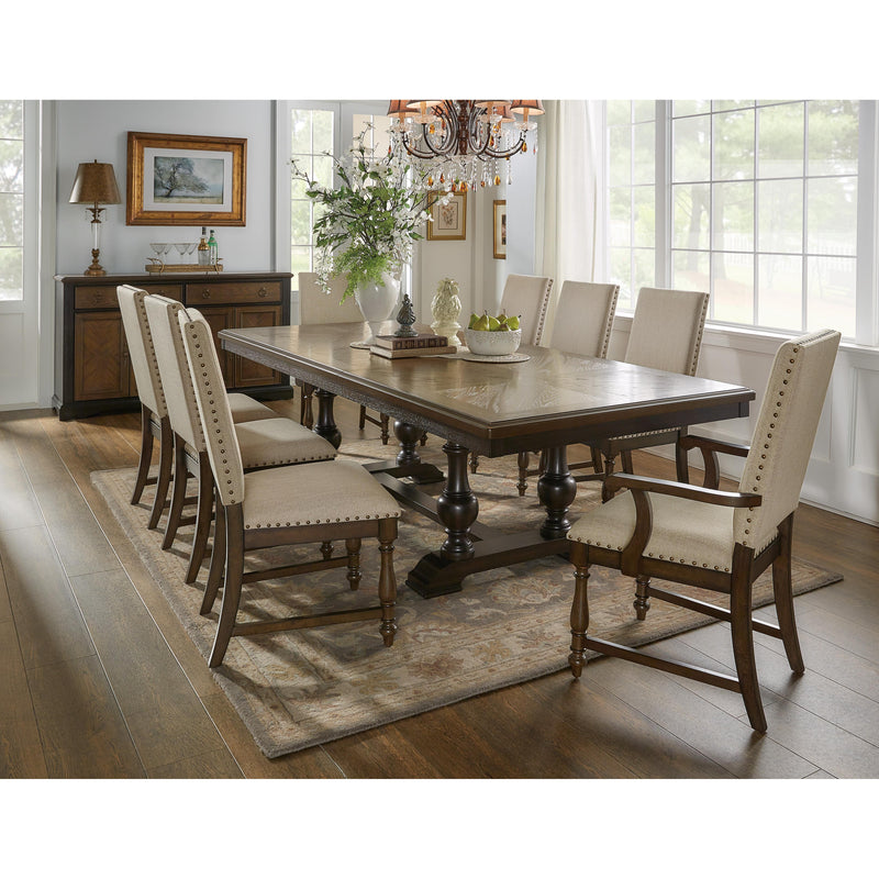 Homelegance Stonington Dining Table with Trestle Base 5703-104* IMAGE 8