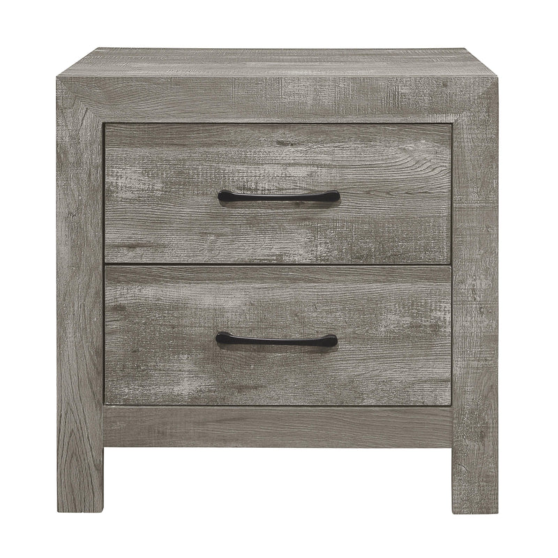 Homelegance Corbin 2-Drawer Nightstand 1534GY-4 IMAGE 1