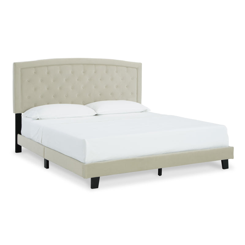 Signature Design by Ashley Adelloni King Upholstered Platform Bed B080-982 IMAGE 1