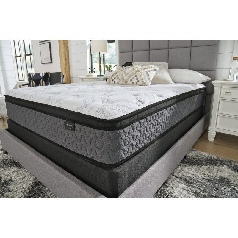 Ashley Sleep 12 Inch Pocketed Hybrid M59011 Twin Mattress IMAGE 3