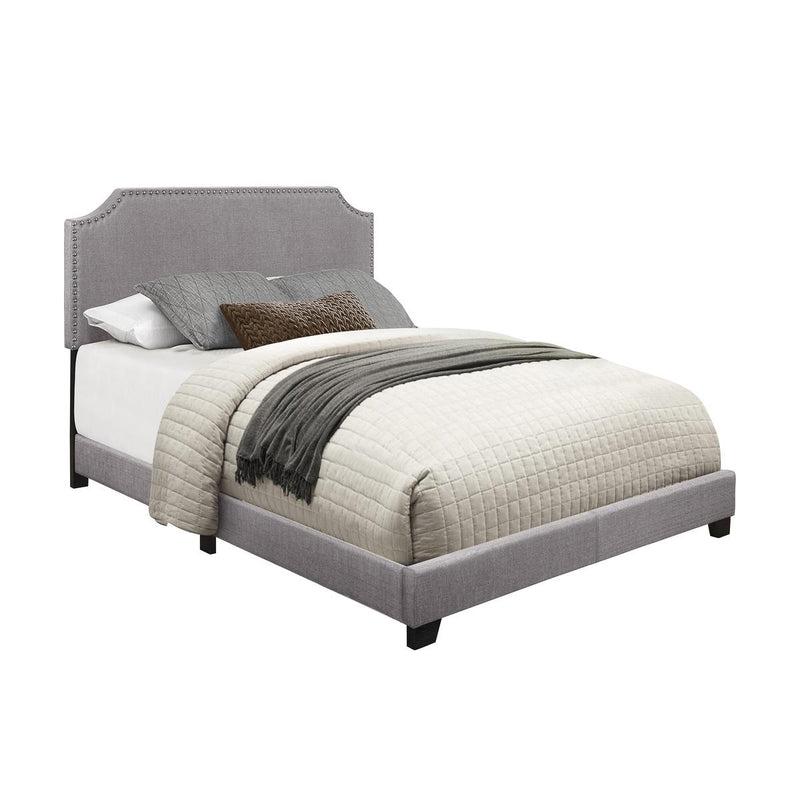 Homelegance Full Upholstered Bed SH235FGRY-1 IMAGE 2