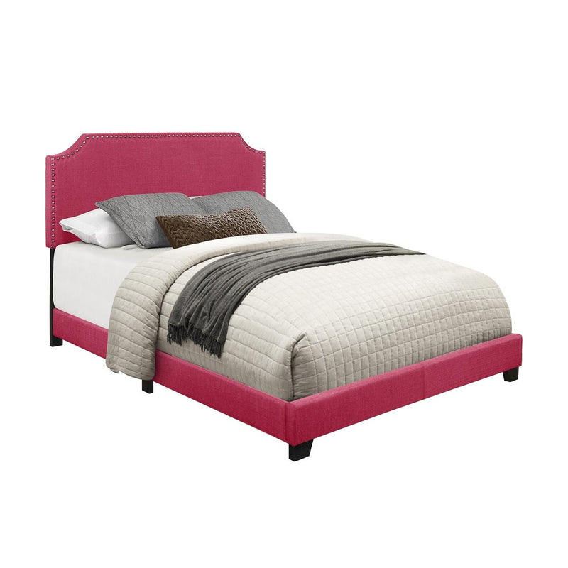 Homelegance Queen Upholstered Bed SH235PNK-1 IMAGE 2