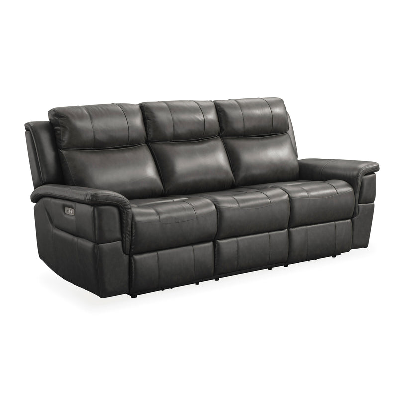 Signature Design by Ashley Dendron Power Reclining Leather Match Sofa U6370287 IMAGE 1