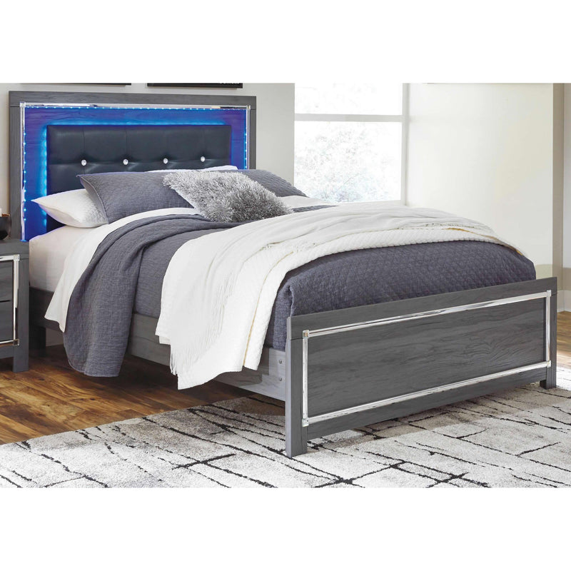 Signature Design by Ashley Lodanna Queen Panel Bed B100-13/B214-54/B214-57/B214-95 IMAGE 2