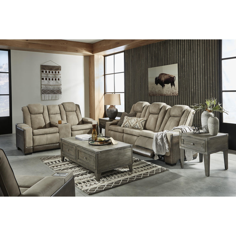 Signature Design by Ashley Next-Gen DuraPella Power Reclining Leather Look Loveseat 2200318 IMAGE 18