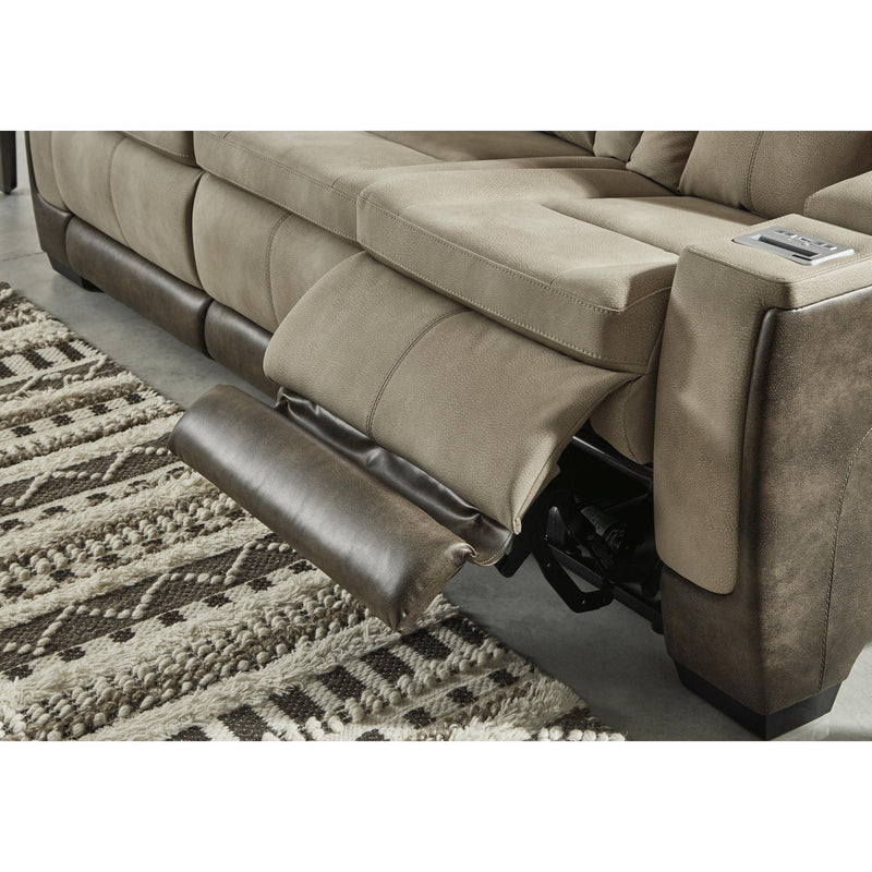 Signature Design by Ashley Next-Gen DuraPella Power Reclining Leather Look Loveseat 2200318 IMAGE 7