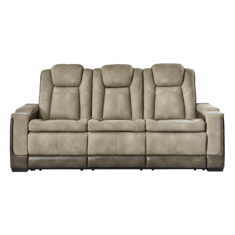 Signature Design by Ashley Next-Gen DuraPella Power Reclining Leather Look Sofa 2200315 IMAGE 2