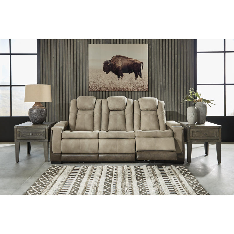 Signature Design by Ashley Next-Gen DuraPella Power Reclining Leather Look Sofa 2200315 IMAGE 5