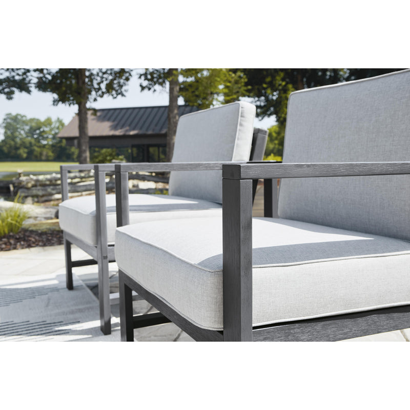 Grey outdoor lounge discount set