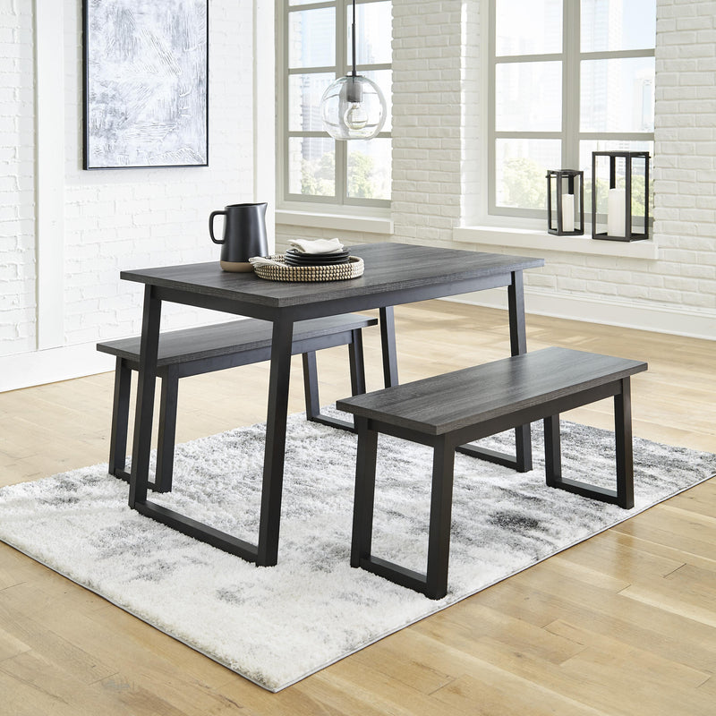 Signature Design by Ashley Garvine Dining Table with Pedestal Base D16