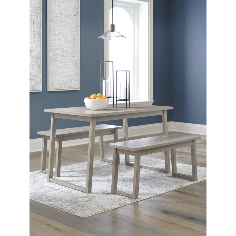 Signature Design by Ashley Loratti Dining Table with Pedestal Base D261-125 IMAGE 4