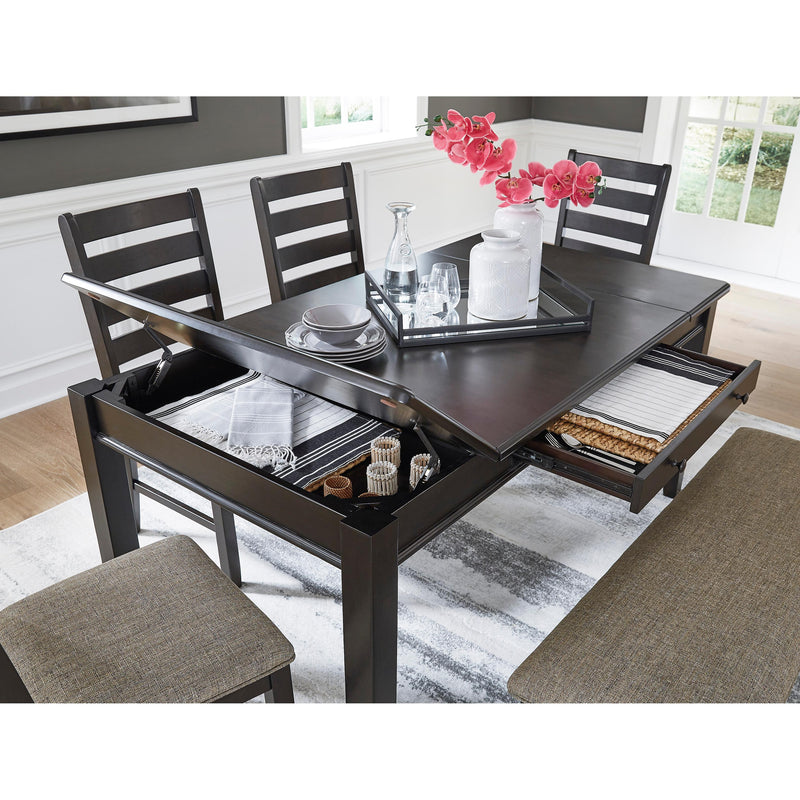 Signature Design by Ashley Ambenrock Dining Table D286-35 IMAGE 8