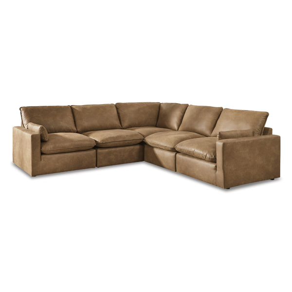 Benchcraft Marlaina Leather Look 5 pc Sectional 2250164/2250146/2250177/2250146/2250165 IMAGE 1