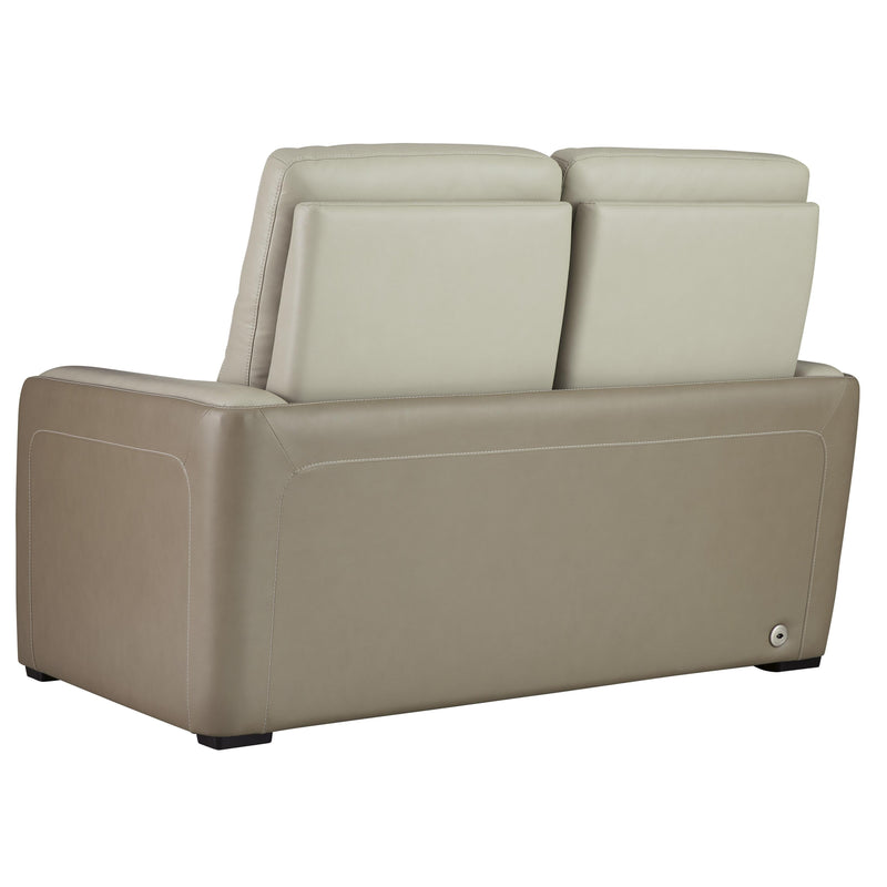 Signature Design by Ashley Battleville Power Reclining Leather Match Loveseat U3070514 IMAGE 5