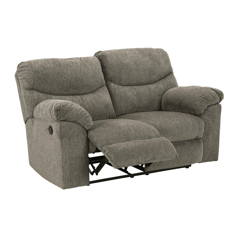 Signature Design by Ashley Alphons Reclining Fabric Loveseat 2820186 IMAGE 2