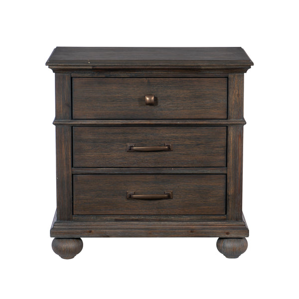 Homelegance Motsinger 3-Drawer Nightstand 1400-4 IMAGE 1