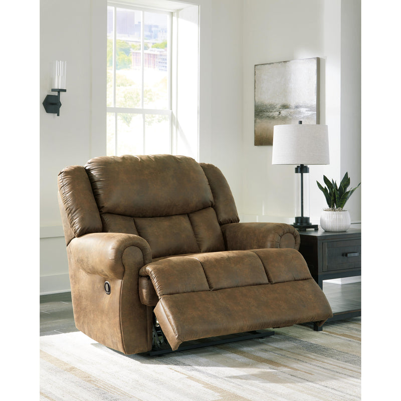 Leather look recliner sale