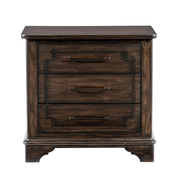 Homelegance Boone 3-Drawer Nightstand 1406-4 IMAGE 1