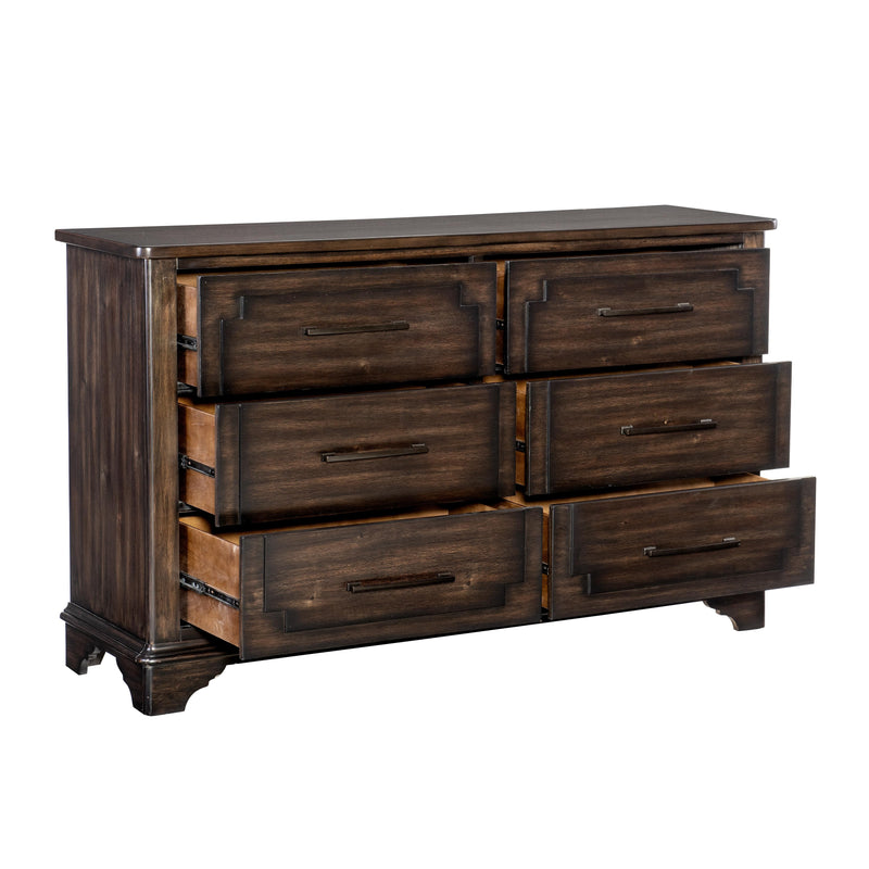 Homelegance Boone 6-Drawer Dresser 1406-5 IMAGE 3