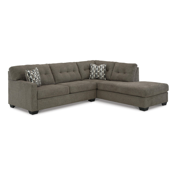 Signature Design by Ashley Mahoney Fabric Full Sleeper Sectional 3100510/3100517 IMAGE 1