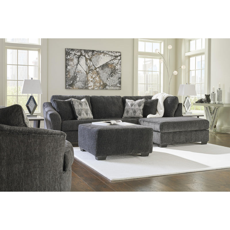 Signature Design by Ashley Biddeford Fabric Full Sleeper Sectional 3550410/3550417 IMAGE 6