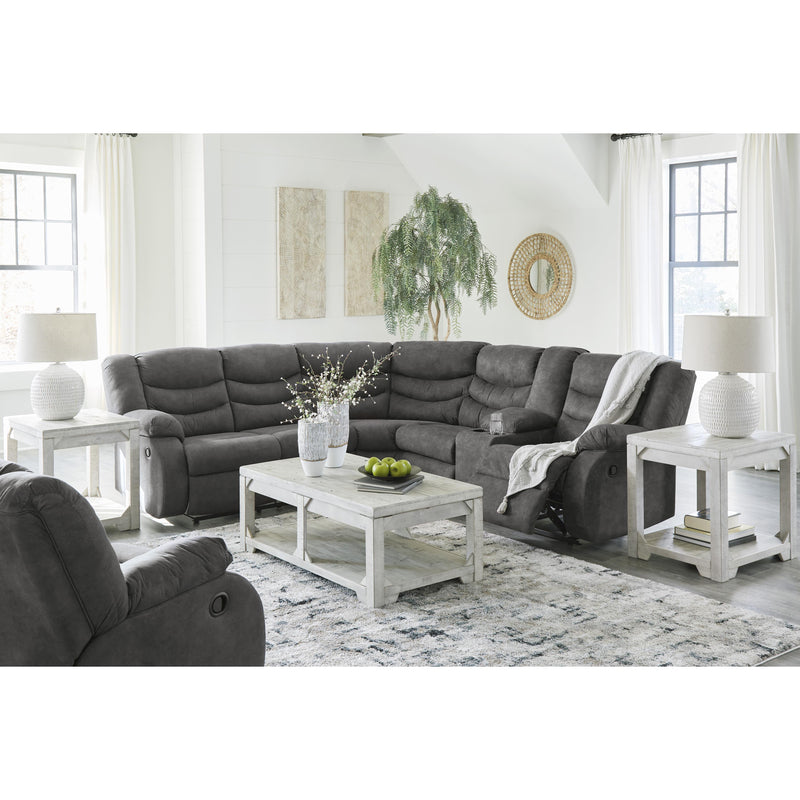 Signature Design by Ashley Partymate Reclining Leather Look 2 pc Sectional 3690348/3690349 IMAGE 10