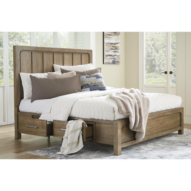 Signature Design by Ashley Cabalynn Queen Panel Bed with Storage  B974-57/B974-54/B974-97S/B974-50