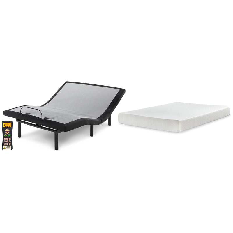 Sierra Sleep Chime 8 Inch Memory Foam M726M1 King Mattress and Adjustable Base IMAGE 1