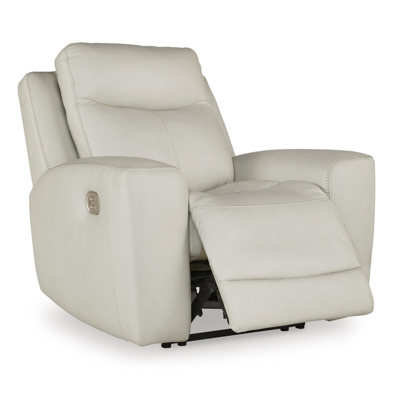 Signature Design by Ashley Mindanao Power Leather Match Recliner U5950513 IMAGE 2