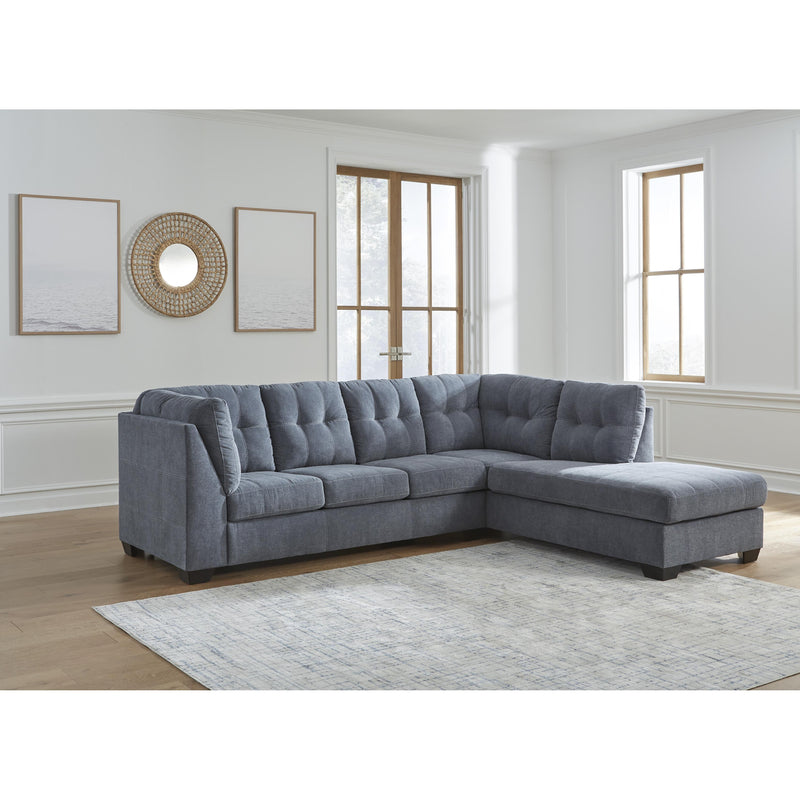 Signature Design by Ashley Marleton Fabric Full Sleeper Sectional 5530369/5530317 IMAGE 3