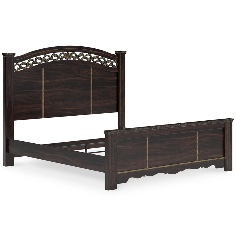 Signature Design by Ashley Glosmount King Poster Bed B1055-66/B1055-68/B1055-97 IMAGE 5